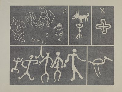 Petroglyf - Zvíře od Lala Eve Rivol