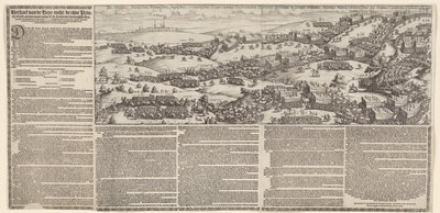 Cesta z Maurits přes Brabant do Grave, 1602 Příběh cesty Heyra, který jeho princ. vynikající. uyt jméno E.H. Staten der vereenighde Provintien has ghedaeen inden Jare 1602 (název na objektu) od Lambert Cornelisz.