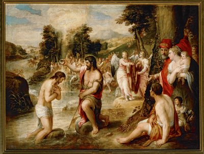 Kristův křest... od Lambert Sustris