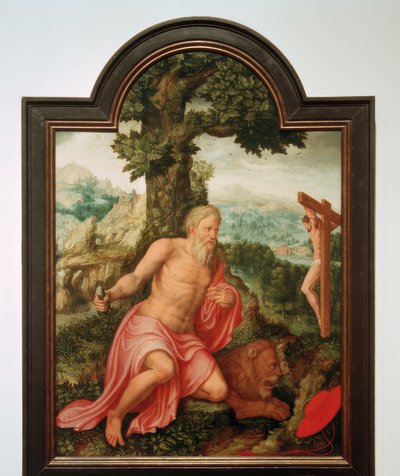 Krajina se sv. Jerome od Lambert van Noort