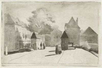 Panoráma města od Lambertus  Hardenberg