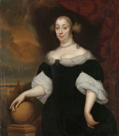 Margaretha Munter (1639-1711), druhá manželka Jacobus Trip od Lambertus Jansz. de Hue