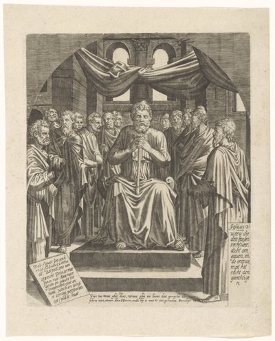 Spravedlivý princ (Alegorie dobré vlády) od Lambertus Suavius