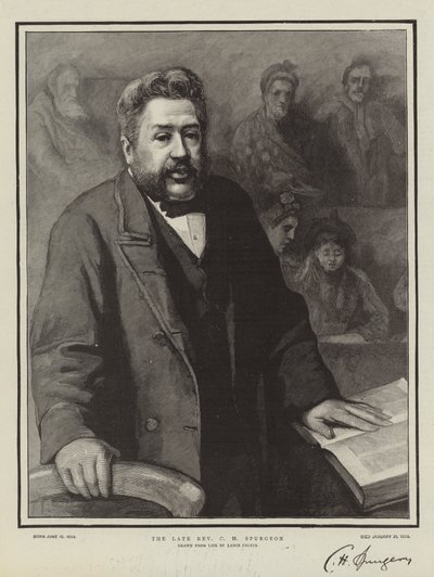 Zesnulý reverend CH Spurgeon od Lance Calkin