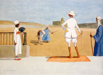 "The Dandy Tourist", 1908. od Lance Thackeray