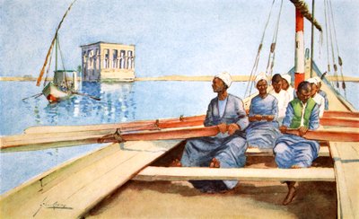 „Do Philae na Feluce“, 1908 od Lance Thackeray