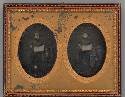 Bez názvu Portrét stojícího chlapce, 1867. od Langenheimer and Weimer
