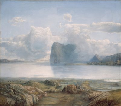 ostrov Borgøya od Lars Hertervig