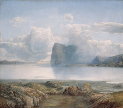 Ostrov Borgøy od Lars Hertervig