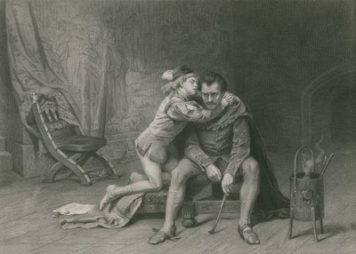 Princ Artuš a Hubert, král Jan od Laslett John Pott