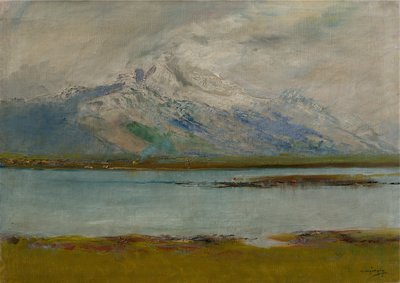 Tatranská krajina, 1890-95 od Laszlo Mednyanszky