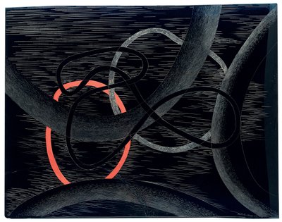 Kompozice, 1939 od Laszlo Moholy Nagy