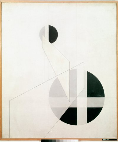 Kompozice A XX Malba Laszlo Moholy-Nagy od Laszlo Moholy Nagy