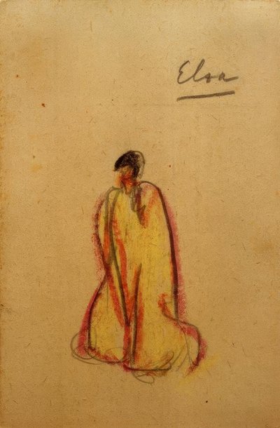 Elsa Brabantská od Laszlo Moholy-Nagy