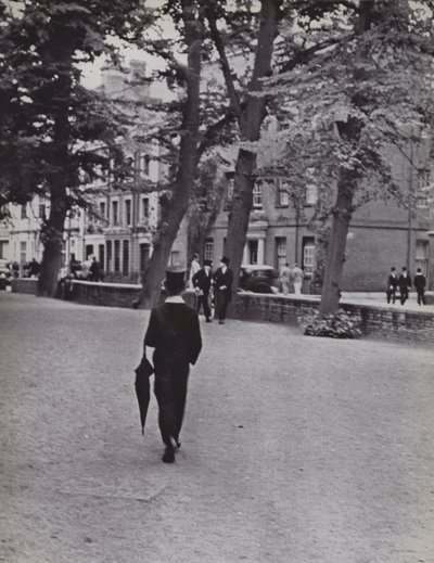 Eton, Mezi školami (černobílá fotografie) od Laszlo Moholy-Nagy