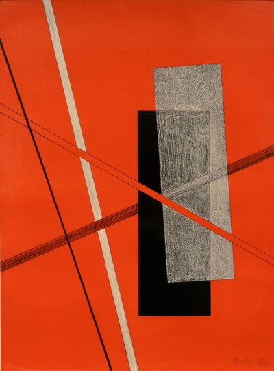 Konstrukce. 6. Složka Kestner od Laszlo Moholy-Nagy