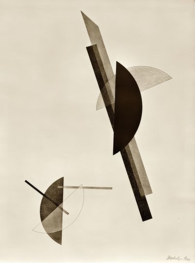 Konstrukce. 6. Složka Kestner od Laszlo Moholy Nagy