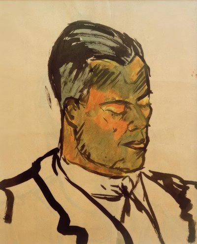 Bez názvu (Můj bratr Jenö) od Laszlo Moholy-Nagy