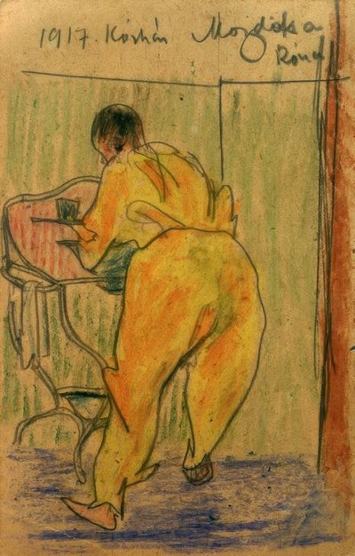 Róna u nemocničního umyvadla od Laszlo Moholy-Nagy