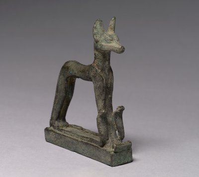 Šakal, 664-30 před naším letopočtem od Late Period Egyptian