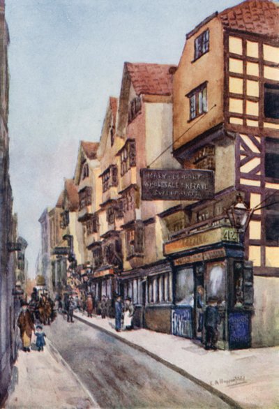 Mary-le-Port Street: Kousek starého Bristolu od Laura Annie Happerfield