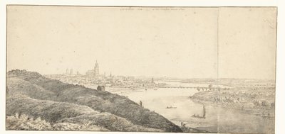 Pohled na Arnhem od Laurens Vincentsz. van der Vinne