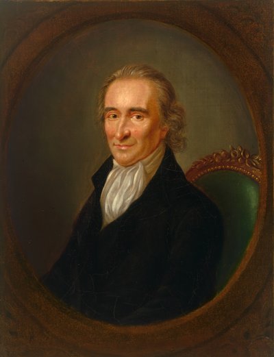 Thomas Paine (1737-1809), asi 1792 (olej na plátně) od Laurent Dabos