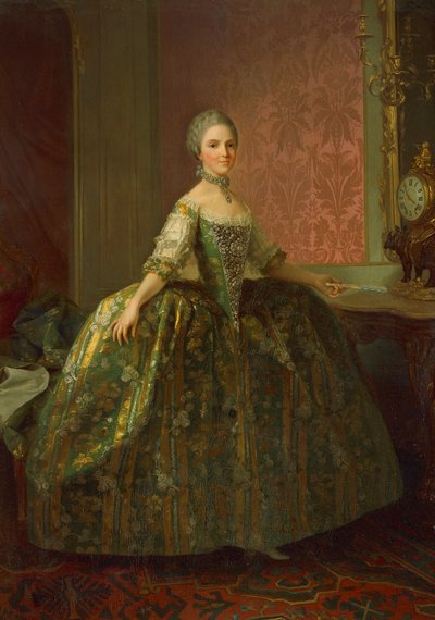 Portrét Marie Luisy Parmské (Parma od Laurent Pecheux