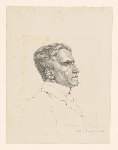 Portrét neznámého muže od Laurent Verwey van Udenhout (workshop of)