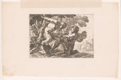 Marsyas porodila Apolla od Laurent de La Hire
