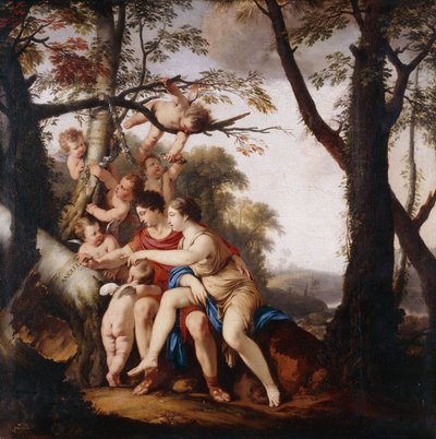 Angelica a Medoro od Laurent de la Hyre