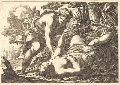 Cephalus a Procris od Laurent de la Hyre