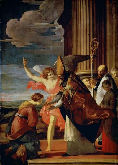 Saint Germanus z Auxerre a Saint Genevieve z Paříže, 1630. od Laurent de la Hyre