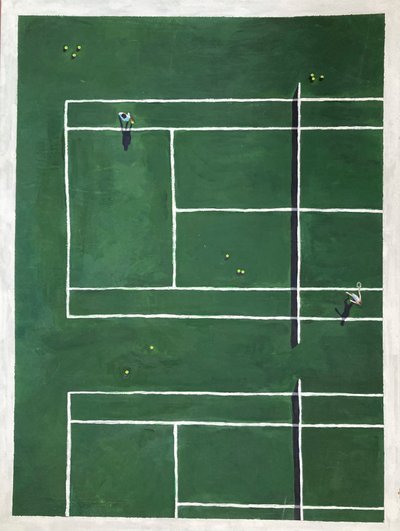 Láska, 2025 (akryl na plátně) od Laurie Michaels