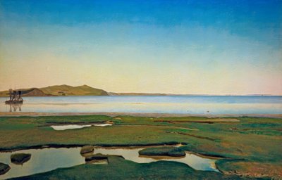 Letní den u fjordu Roskilde od Laurits Andersen Ring