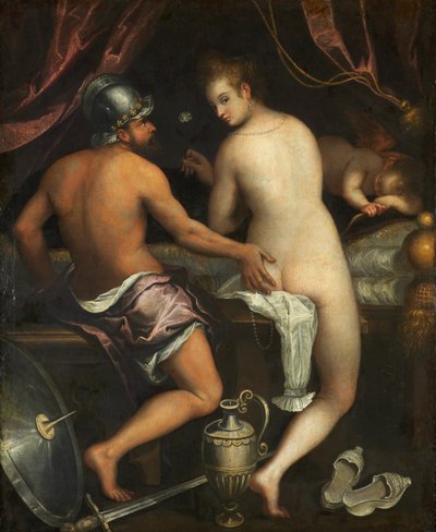 Mars a Venuše, asi 1595. od Lavinia Fontana