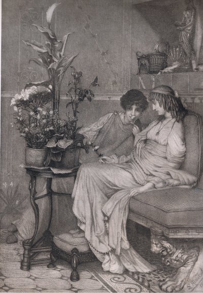 S důvěrou, Bibbys Annual od Lawrence (after) Alma Tadema