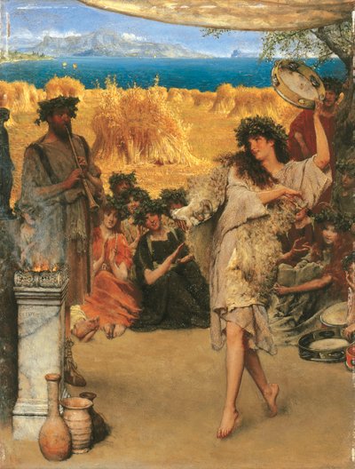 Dožínky, 1880 od Lawrence Alma Tadema