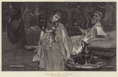 Mezi nadějí a strachem na výstavě Královské akademie od Lawrence Alma Tadema