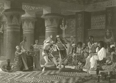 Zábava ve starověkém Egyptě od Lawrence Alma Tadema