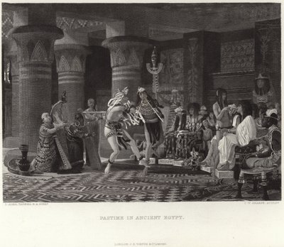 Zábava ve starověkém Egyptě od Lawrence Alma Tadema