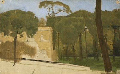 Borovice v římském parku, 1876 od Lawrence Alma Tadema