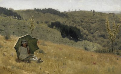 Slunečné dny, 1874 olej na plátně od Lawrence Alma Tadema