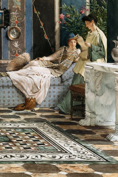Dopis od nepřítomného, 1871 od Lawrence Alma Tadema