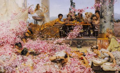Růže z Heliogabalu od Lawrence Alma Tadema