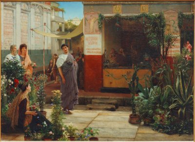 Květinový trh od Lawrence Alma Tadema