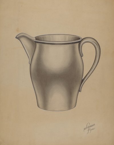 Cínový džbán od Lawrence Flynn