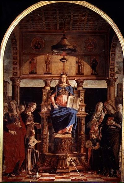 Oltář Santa Veneranda (panel) od Lazzaro Bastiani