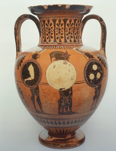 Černofigurová amfora, 515-490 př.nl (keramická) od Leagros Group