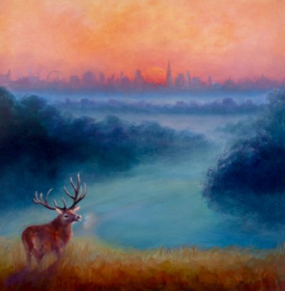 Časné ráno, Richmond Park, 2023 od Lee Campbell